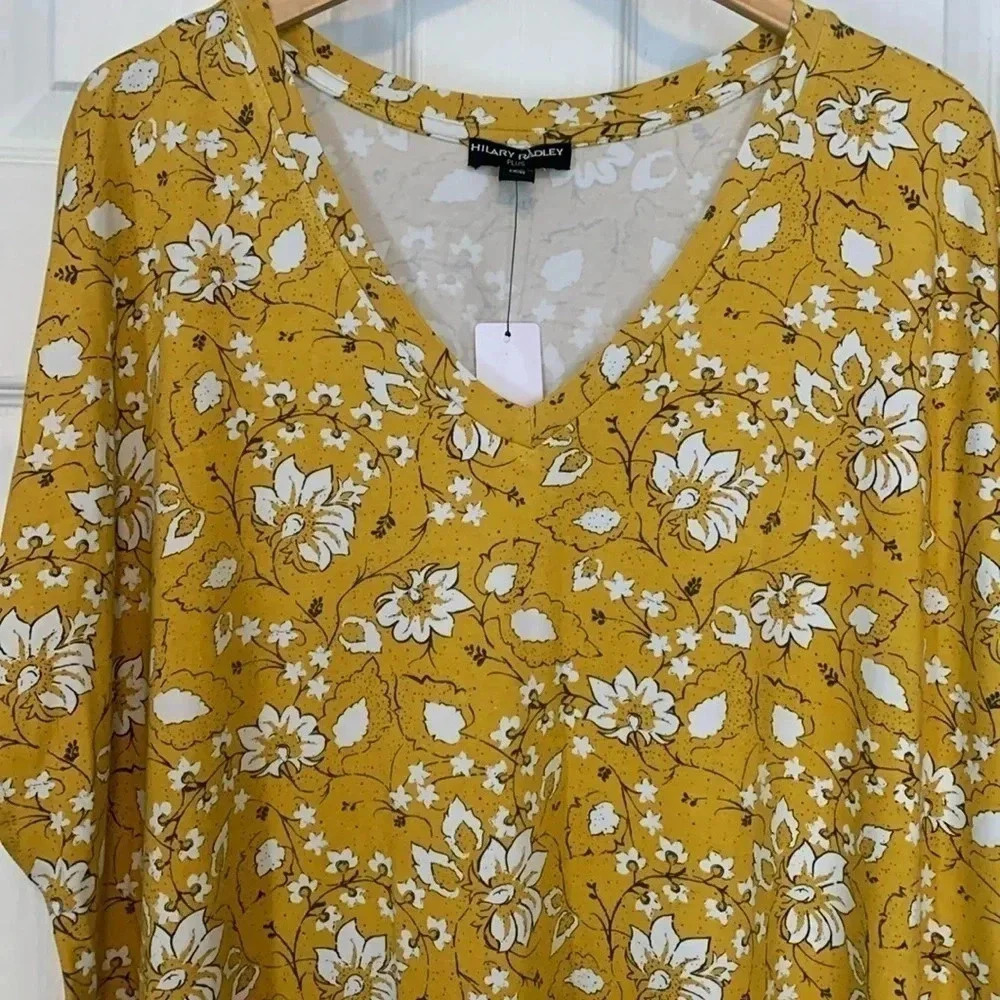 NWT  Hilary Radley tee shirt 2X